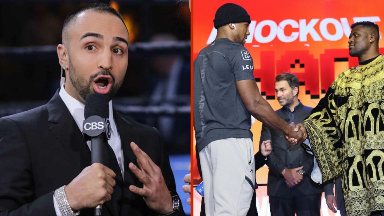 Paulie Malignaggi Gives Clear Verdict On Joshua-Ngannou: “He Can Intimidate Him”