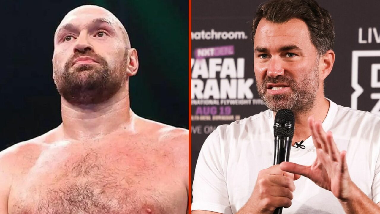 Eddie Hearn Reacts To Johnny Nelson’s Rumours About Tyson Fury: “Absolute Rubbish”