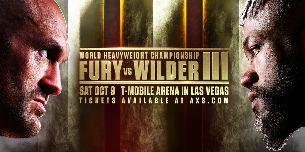 Fury-Wilder 3 rescheduled for October 9 in Las Vegas