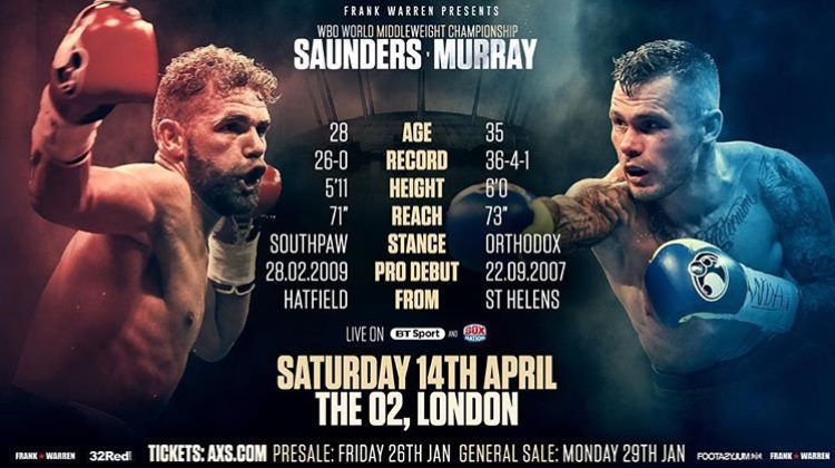 Billy Joe Saunders brandishes Canelo and Golovkin - 