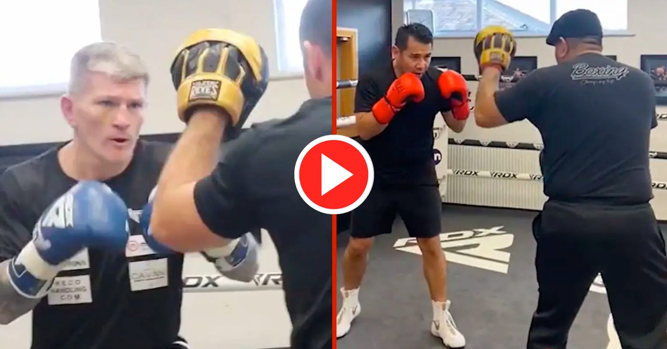 Fans Can't Believe Ricky Hatton's Hand Speed Compared To Barrera