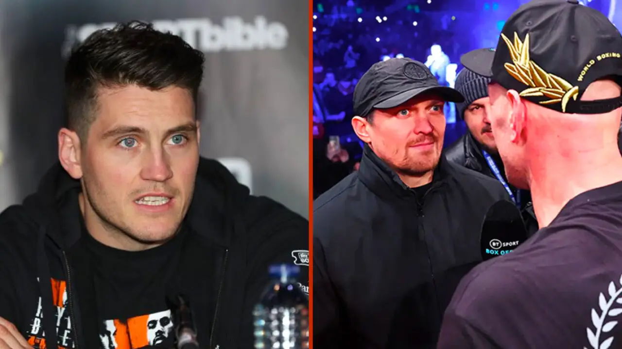 Shane McGuigan Makes Precise Fury-Usyk Prediction: "He'll Win On Points"