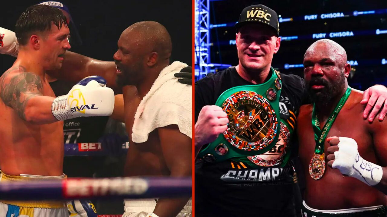 Chisora Makes Surprising Judgement On Punch Power Of Fury And Usyk