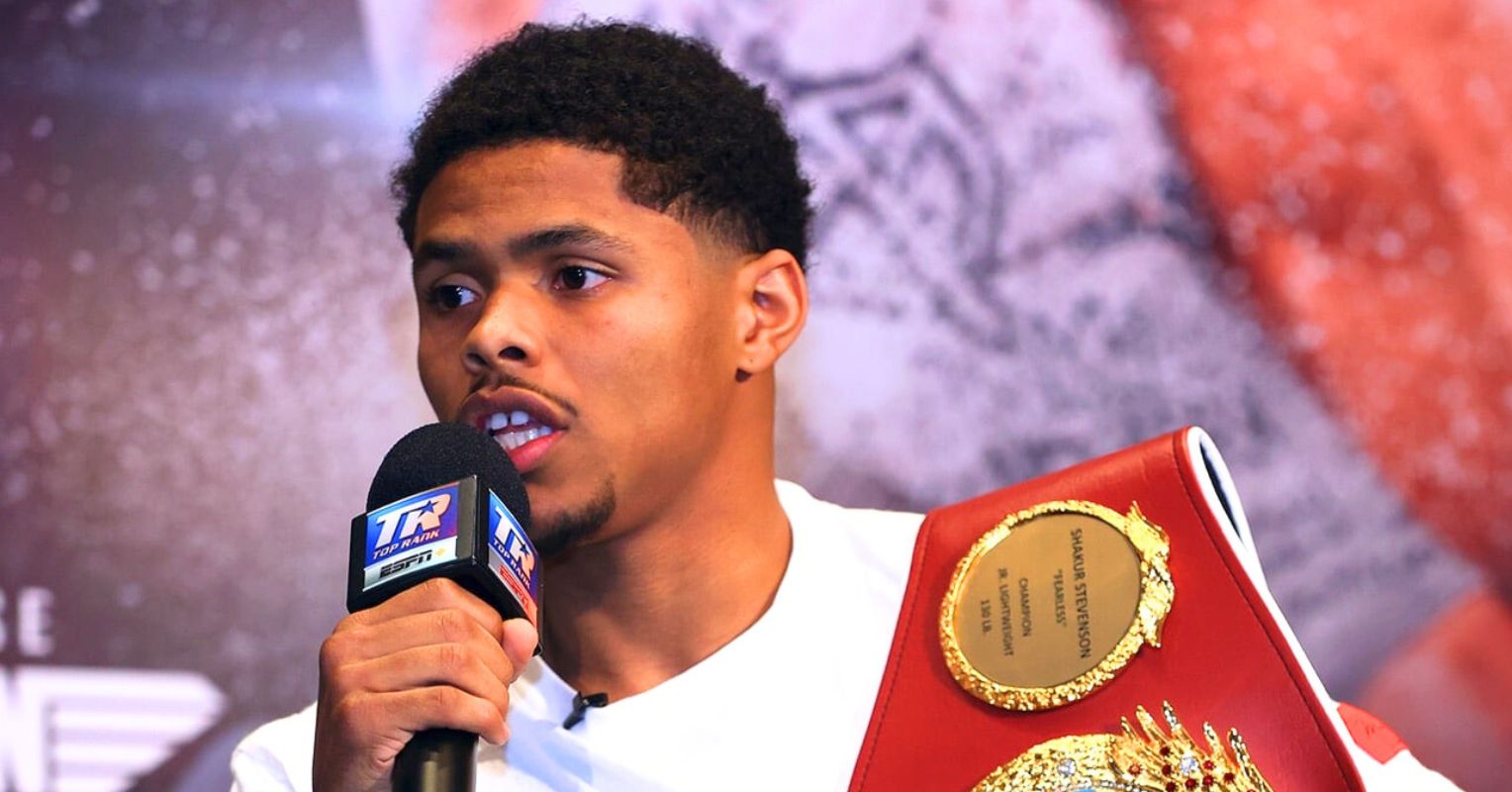 Shakur Stevenson Calls Former Champion 'Terrible For Boxing' In Heated