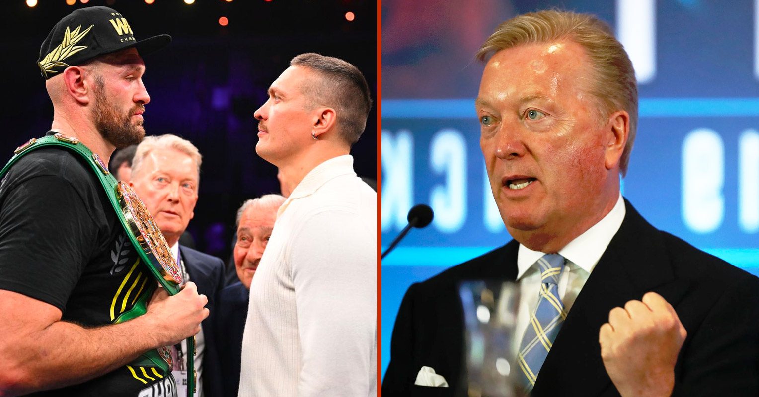 Frank Warren Officially Rules Out Tyson Fury-Oleksandr Usyk Happening ...