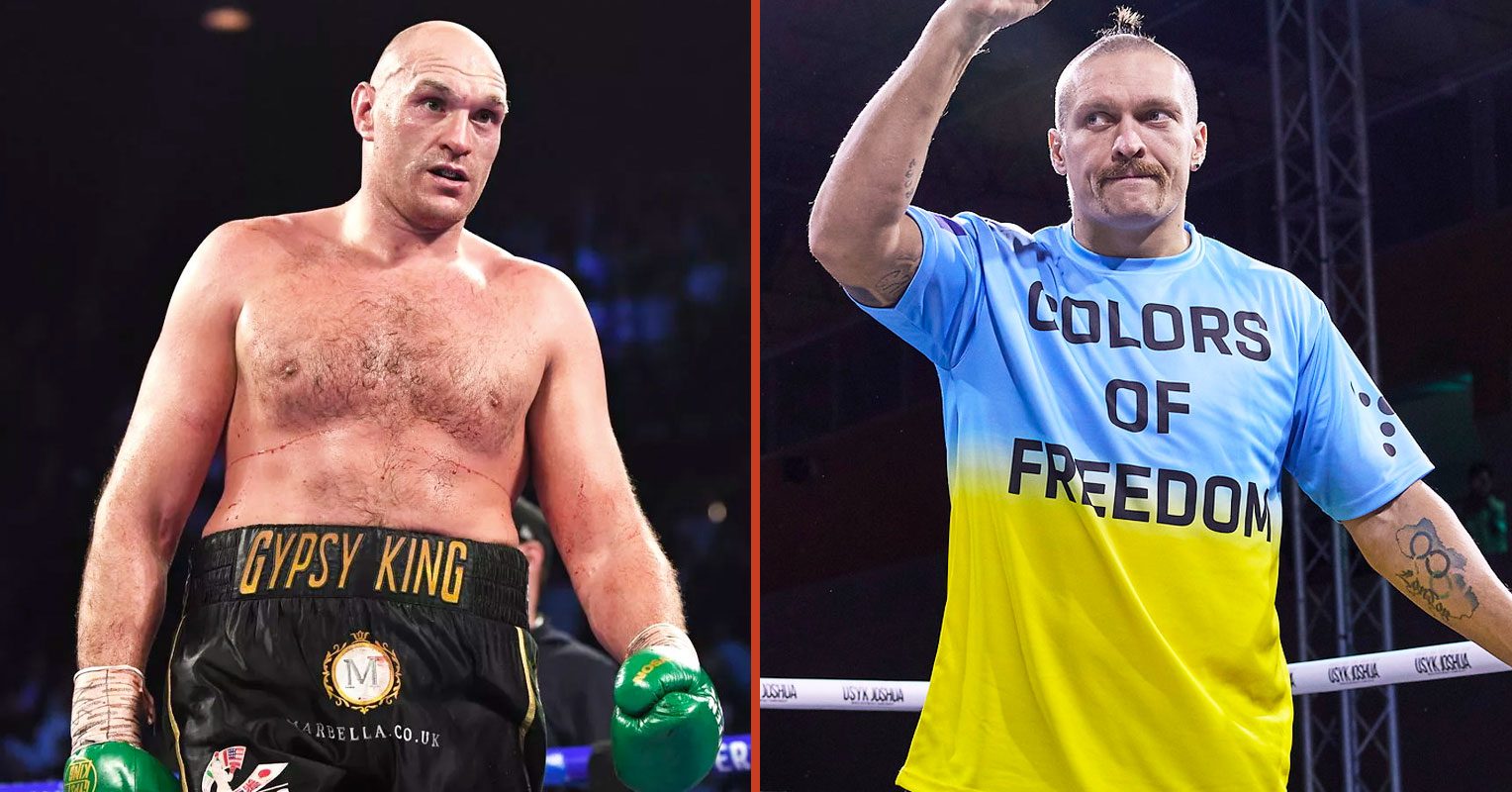 Usyk and tyson fury fight