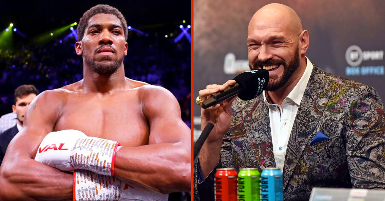 Tyson Fury Reacts To Anthony Joshua Saying He Is "Carrying The ...