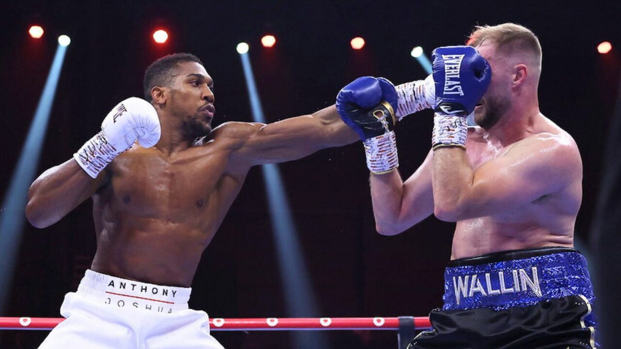 Anthony Joshua Batters And Stops Otto Wallin In Five