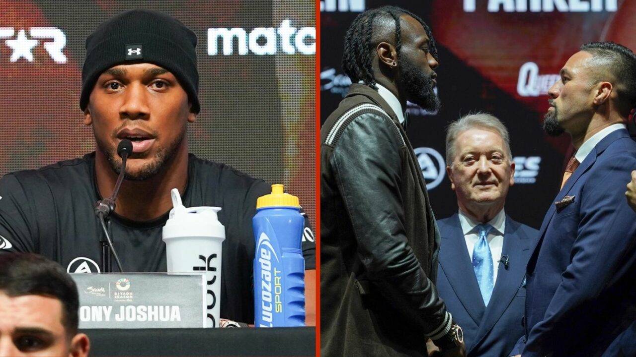 Anthony Joshua Gives His Verdict On Deontay Wilder-Jospeh Parker Fight ...