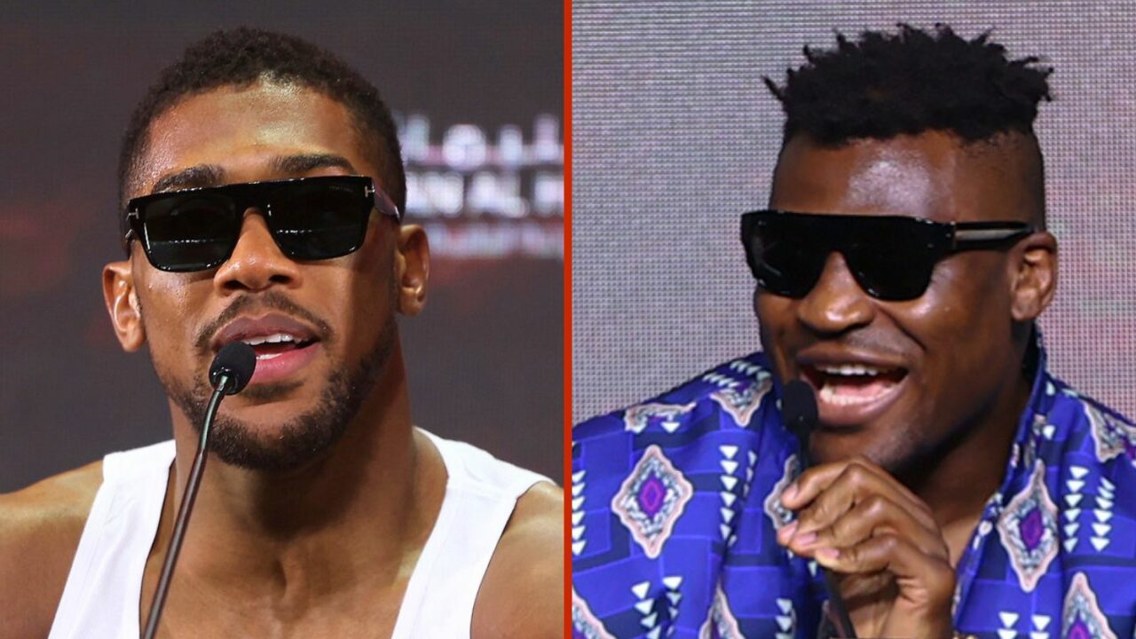 Anthony Joshua Confirms Francis Ngannou Fight Date: “Here We Go Again”