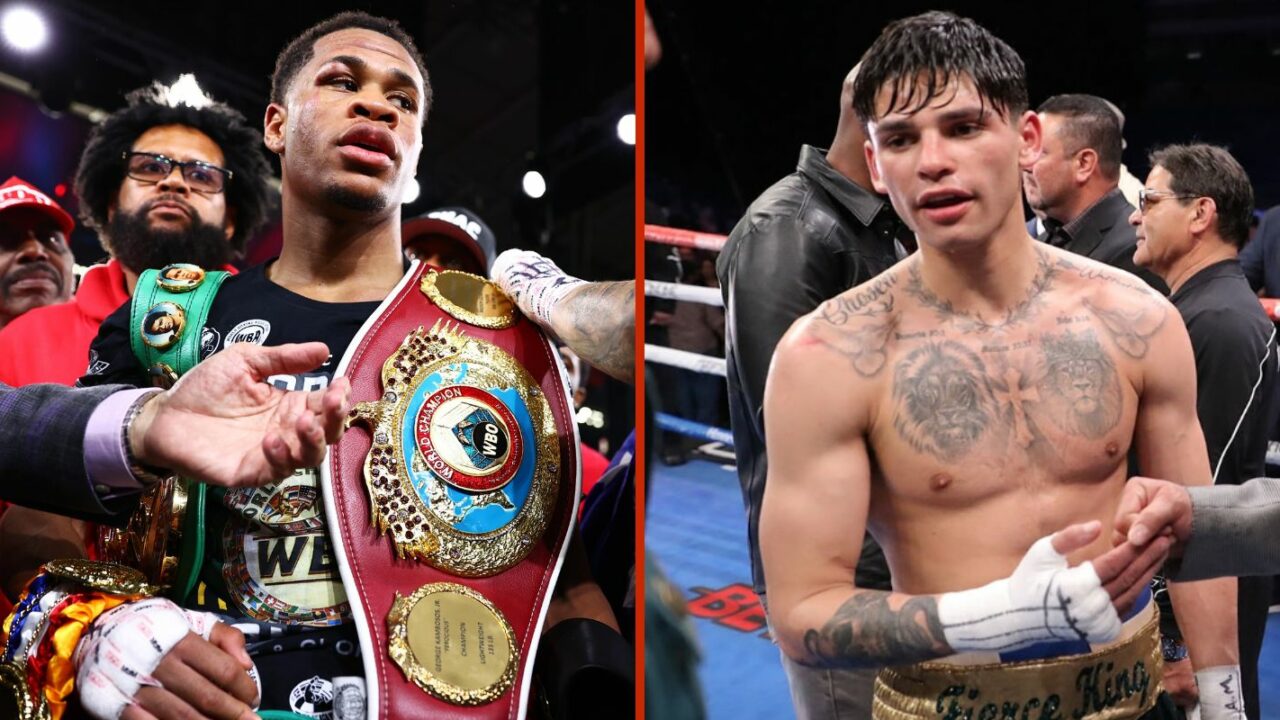 Devin Haney Leaks Ryan Garcia Messages After Floyd Mayweather Meeting ...