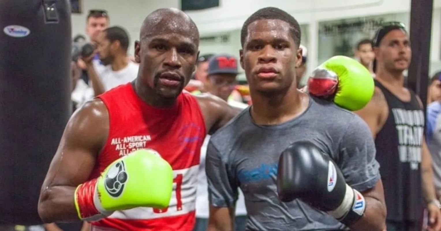 Bill Haney Claims Floyd Mayweather Retired After Sparring Devin Haney ...