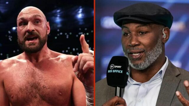 Lennox Lewis Reacts To Fury Usyk Postponement And Predicts How Long   Tyson Fury And Lennox Lewis 640x360 