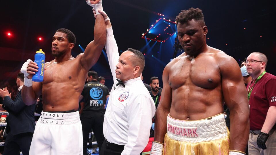 Francis Ngannou Reacts To Anthony Joshua Knockout Defeat: "I Let You ...